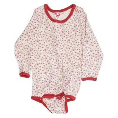 Body (Blanc, Rouge) de Katvig Coton, Élasthane