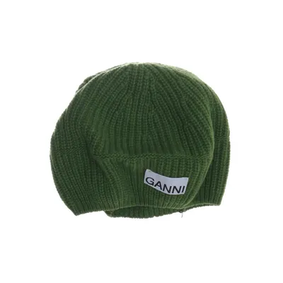 Sovehue (Grøn) fra Ganni Polyamid, Genanvendt polyester, Uld