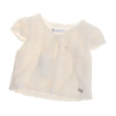 Outer vest (White) from Miss Ebito Polyester, Cotton