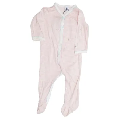 Rompers (Pink, White) from Petit Bateau Cotton