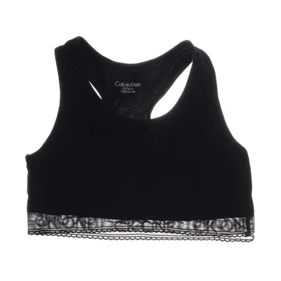 Bralette (Zwart) van Calvin Klein Katoen, Elastaan
