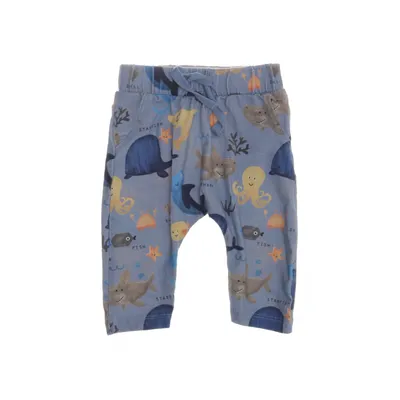 Byxor (Blå, Flerfärgad) från Name It Elastan, Ekologisk bomull