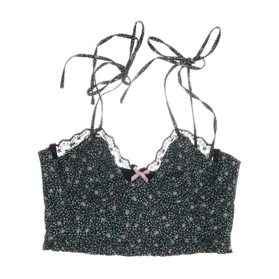 Bustier (Grøn) fra For Love & Lemons Elastan, Polyester