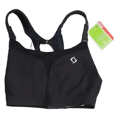 Sport-BH (Schwarz) von Moving Comfort Elasthan, Polyester