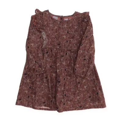 Klänning (Rosa, Flerfärgad) från Mango Bomull, Lyocell, Metallfiber