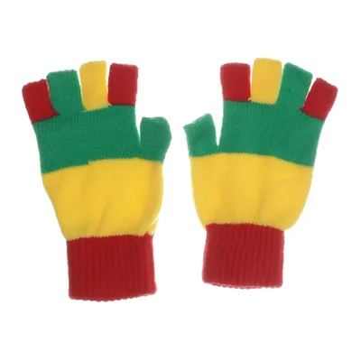 Vingerloze handschoenen (Groen, Geel, Rood)