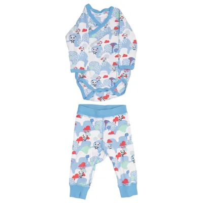 Ensemble (Bleu, Blanc, Multicolore) de Hello Baby Coton, Élasthane