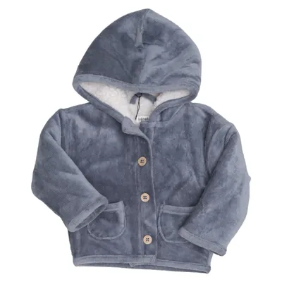 Jacka (Blå, Vit) från Prénatal Elastan, Ekologisk bomull, Polyester