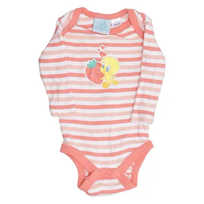 Body (Orange, Weiß) von Baby Looney Tunes Baumwolle