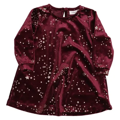 Kjole (Lilla, Guld) fra Name It Elastan, Polyester