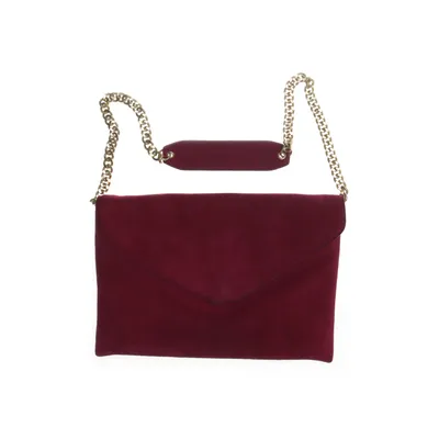 Clutch (Rot) von J.Crew Leder