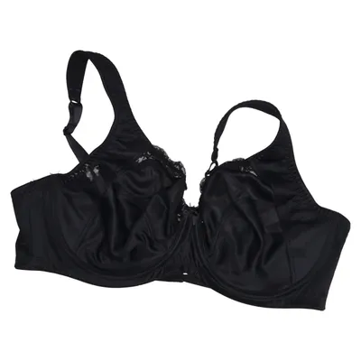 Soutien-gorge (Noir) de Mariemeili Élasthane, Polyamide