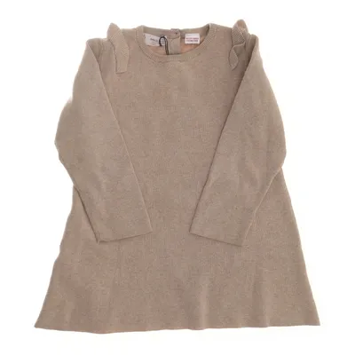 Dress (Beige) from Mango Cotton, Polyamide