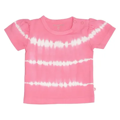 T-shirt (Rose, Blanc) de Minymo Coton, Élasthane