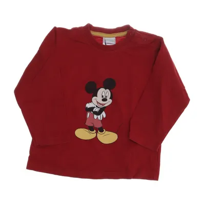 Lange mouwen shirt (Rood) van Disney Katoen