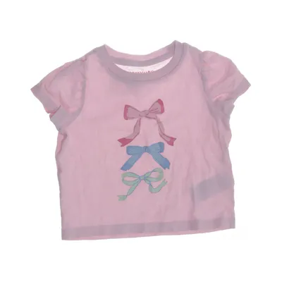 T-shirt (Rose, Multicolore) de Crewcuts Coton