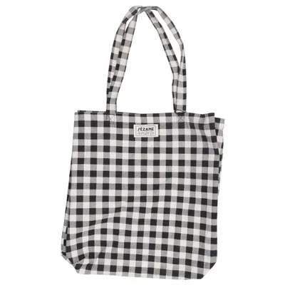 Sac en toile (Noir, Blanc) de Sézane