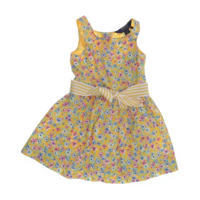 Dress (Yellow, Multicolored) from Polo Ralph Lauren Cotton