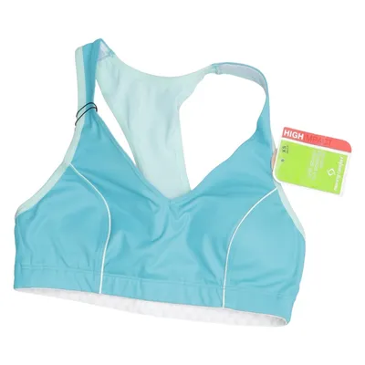 Sport-BH (Blau) von Moving Comfort Elasthan, Polyamid, Polyester