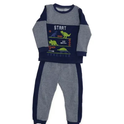 Mjukisset (Blå, Grå) från Kiki & Koko Polyester