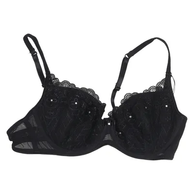 Soutien-gorge (Noir) de Miriale Coton, Élasthane, Polyamide, Polyester