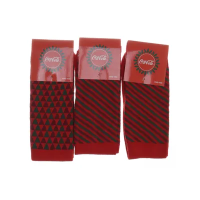 Strumpor (Röd, Grön) från Coca Cola