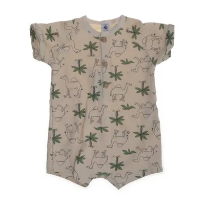 Rompers (Beige, Multicolored) from Petit Bateau Cotton
