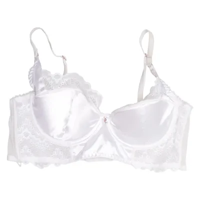 Bustier (Vit) från NLY Lingerie Elastan, Polyamid