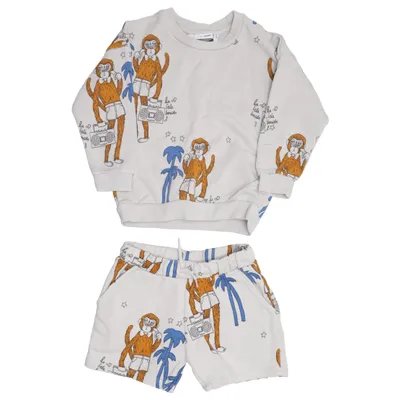 Ensemble (Gris, Multicolore) de Mini Rodini Coton biologique