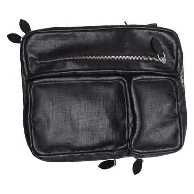 Kulturbeutel (Schwarz) von Emporio Armani Leder