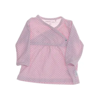 Jurk (Roze, Meerkleurig) van Noppies Baby Katoen, Elastaan