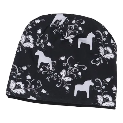 Beanie (Zwart, Wit) van Carin