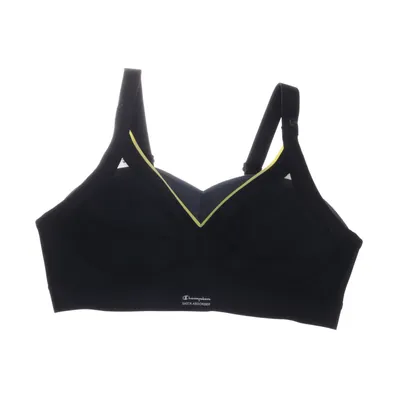 Sport-bh (Zwart, Geel) van Champion Elastaan, Polyamide