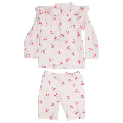 UV-tøj (Pink, Rød) fra Petite Chérie Elastan, Polyamid, Polyester