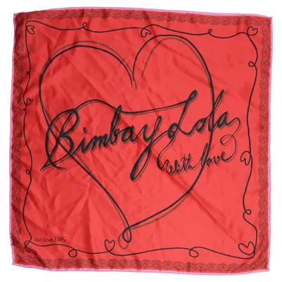 Zakdoek (Rood, Roze) van Bimba y Lola Polyester