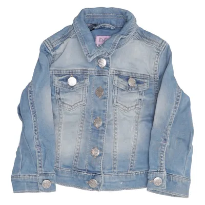 Veste en jean (Bleu) de F&F Coton, Élasthane