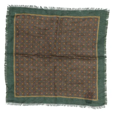 Zakdoek (Groen, Bruin) van Altea Zijde, Wol