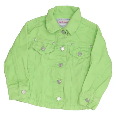 Veste en jean (Vert) de Texas Jeans & Co Coton