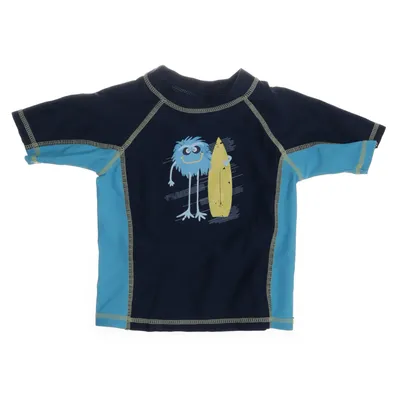 Swim shirt (Blue, Yellow) from Papagino Elastane, Polyamide