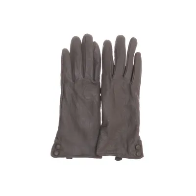Leren handschoenen (Grijs) van Accessories Leer