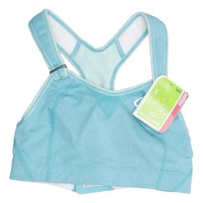 Sport-BH (Blau) von Moving Comfort Elasthan, Polyamid, Polyester