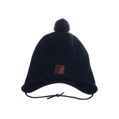 Bobble hat (Blue) from Kuling Merino wool, Polyester