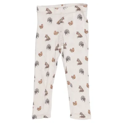 Leggings (Beige, Flerfarvet) fra Lil' Atelier Modal, Uld