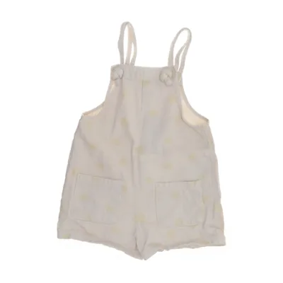 Dungaree shorts (Beige, Yellow) from Zara Cotton