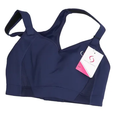Sport-BH (Blau) von Moving Comfort Elasthan, Polyamid, Polyester