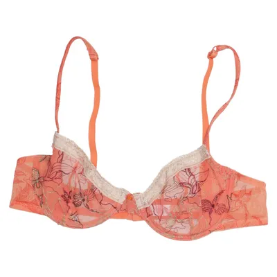 Soutien-gorge (Orange, Beige) de Miriale Élasthane, Polyamide, Polyester