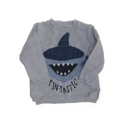 Tröja (Grå) från Zara Knitwear Bomull