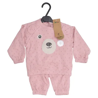Set (Rosa) från ICA I Love Eco Elastan, Ekologisk bomull