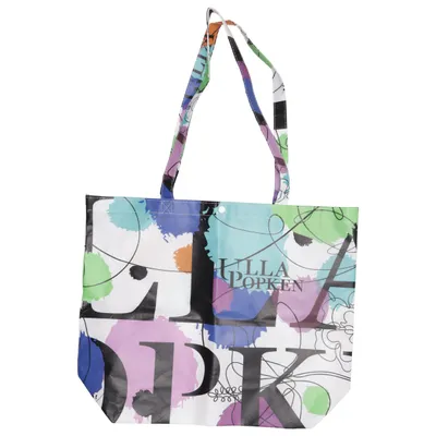 Canvas bag (White, Multicolored) from Ulla Popken