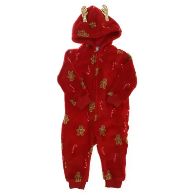 Onesie (Rood, Meerkleurig) van JBC Polyester, Katoen, Elastaan